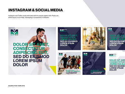Military in Motion - Social media templates branding design instagram template