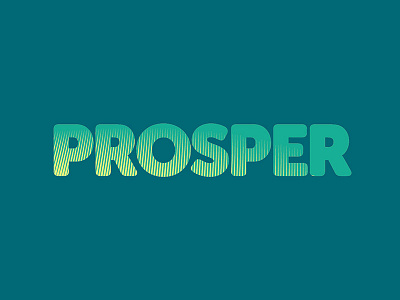 Prosper logotype branding identity logo logotype