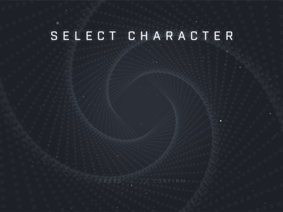 Game Selection UI after effects animation game ui select screen