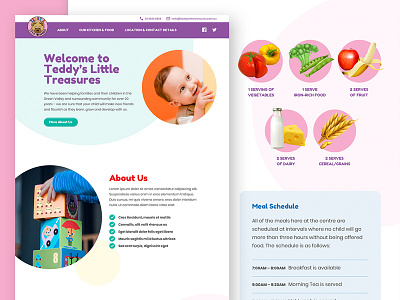 Teddy's Little Treasures design ui design web design