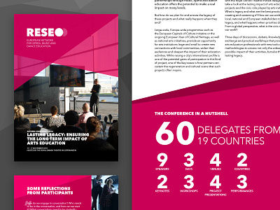 RESEO Report graphic designs print reports