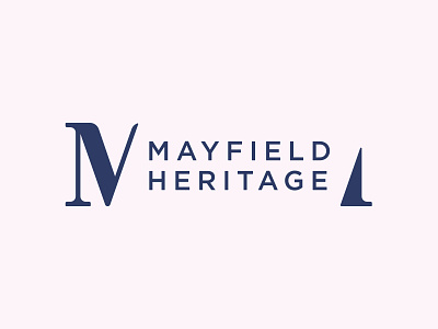 Mayfield Heritage branding logo