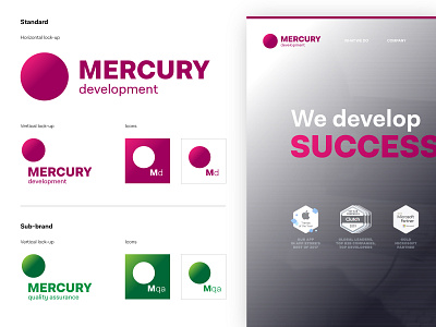 Mercury Development - Rebrand