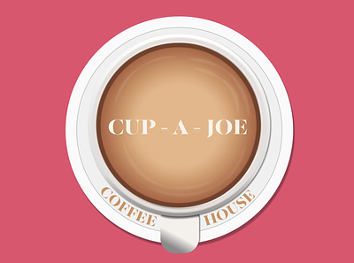 Cup-A-Joe (Rebrand) branding coffee coffee cup illustration local business logo