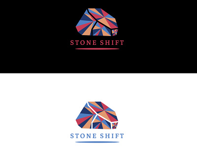 Branding - Stone Shift branding colorful geometric logo