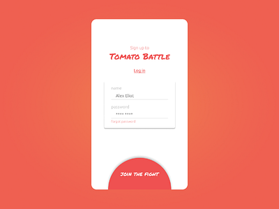 Sign Up || Daily UI #001 daily 100 challenge design ui web