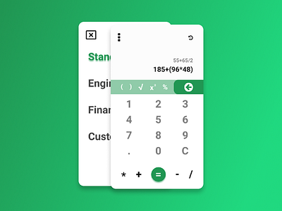 Calculator || Daily UI #004 calculator ui daily 100 challenge figmadesign mobile ui web design