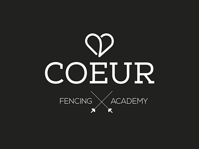 Coeur branding logo vector