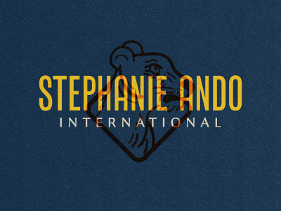 Stephanie Ando big cat brand identity illustration lioness logo logo design