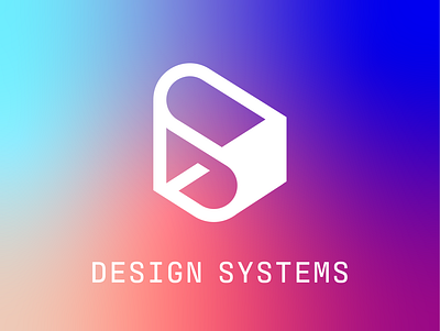 Design Systems Cut brand identity branding design systems icon isometric isometric art logo vector