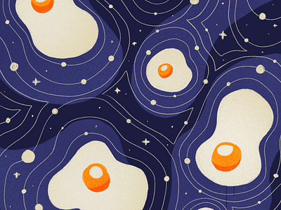 Eggs Across The Universe By Jenn On Dribbble