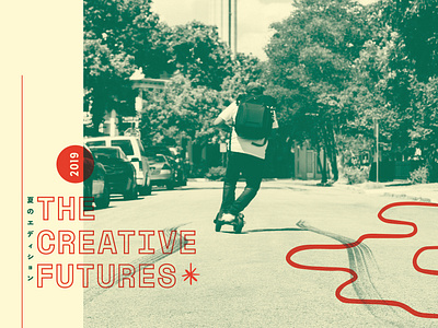 The Creative Futures cover layout magazine risoprint zine