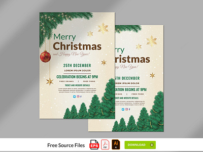 Christmas Flyer Design 2022 a4flyer brochure brochuredesign christmasdesign christmasflyer creativeflyer flyerdesign graphic design newyearflyer printdesign rkdgraphic xmas xmasparty