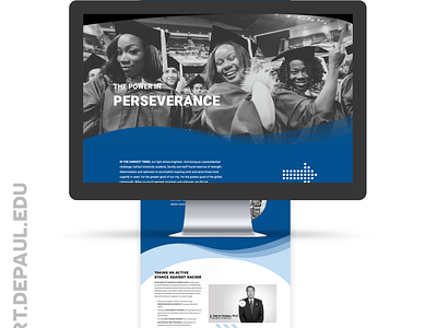 WordPress, DePaul University 2020 President's Report