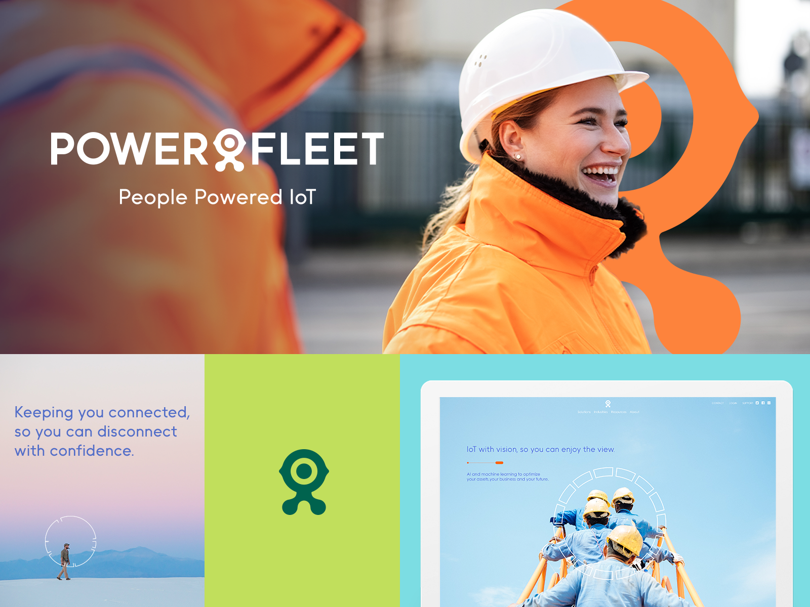 Powerfleet: Rebrand + Campaign By Maddy Margulis On Dribbble