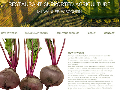 RSA Web Design css html milwaukee milwaukee restaurants web design