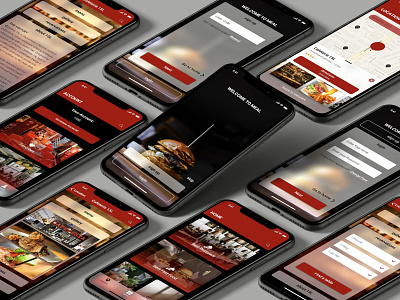 Meal app design food app ui ux xd design