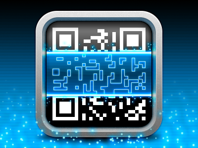 QR Scanner app icon app code icon ios ipad iphone qr scanner