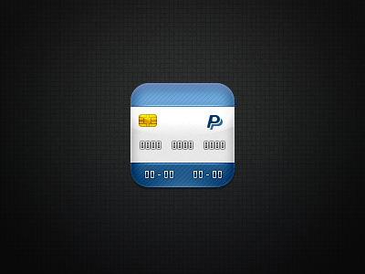 May - Paypal icon app bank card credit icon ios ipad iphone ipod may paypal