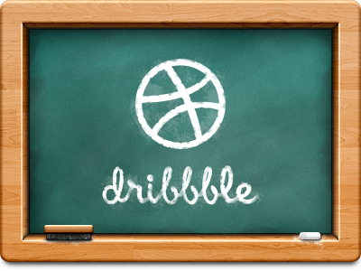 Chalkboard chalkboard dribbble practice