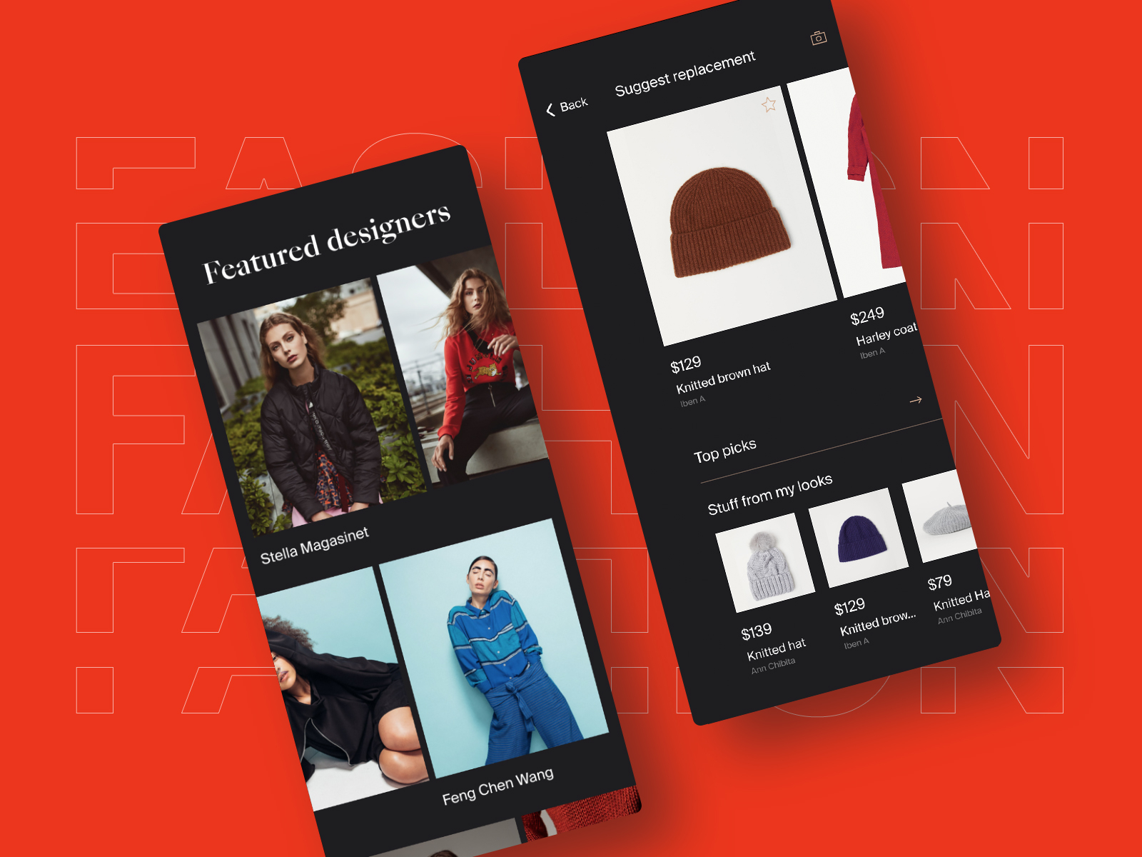 Fashion app catalog by Lay on Dribbble