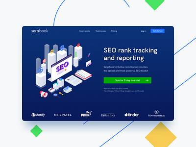 SEO rank tracking service analytics charts clean dashboard ecommerce report seo statistics tracking web web design website white