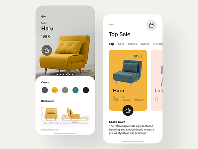 E-commerce App for Furniture Store