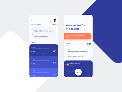 Flights Booking App Concept by Lay on Dribbble