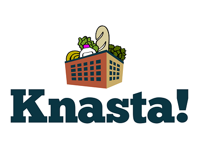 Knasta branding design logo logomark