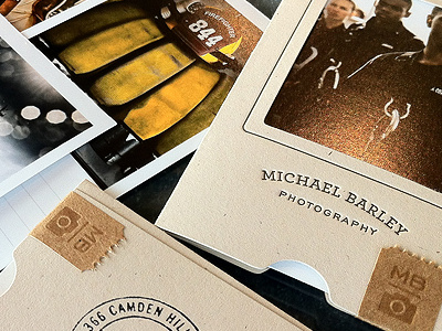 Michael Barley business card business card id letterhead