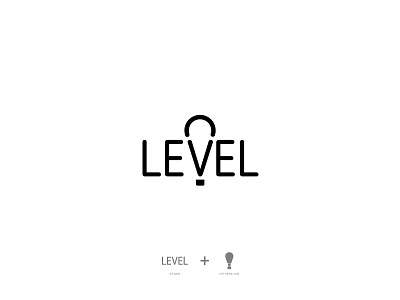 Level Logo Design - Daily Logo Challenge 02 brand branding daily logo challenge design dubai graphic design logo logo challenge logo design logo mark minimal