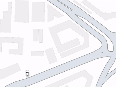Mapping roads using Telemetry data animation maps ola uber ui ux