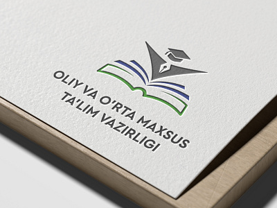 Education logo concept education logo design