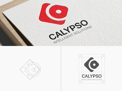 Calypso Intelligent Solutions logo branding de design graphic design logo