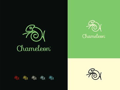 Chameleon Logo Concepts.