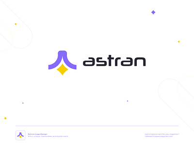 Astran Logo Design V2 a letter brand identity brand type branding brandmark business logo graphic design icon logo logo design logo guideline logo mark logomark logos logotype mark motion graphics star symbol vector art