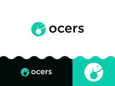 Ocers Logo Desgn ( Fish + O Letter ) brand identity branding brandmark business logo fish fish logo graphic design icon logo logo design logo guideline logo icon logomark logos mark motion graphics o letter o letter fish symbol vector art