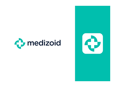 Medizoid Logo Design brand identity branding brandmark business logo company logo design graphic design icon logo logo design logomark logos marks medical logo motion graphics sarfraz jasim symbol usa ux design vector art