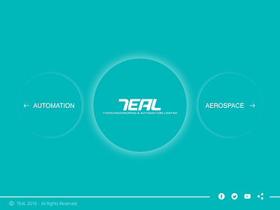 Teal Landing Page Redesigned adobe xd homepage landing page ui design website