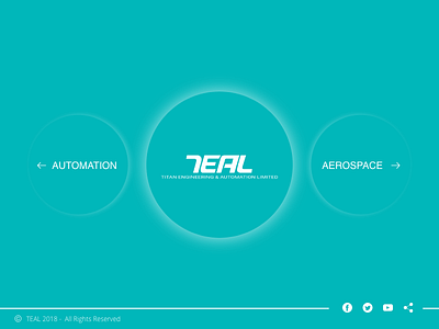 Teal Landing Page Redesigned