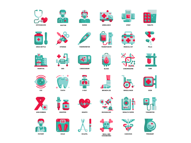 Medical Flat Icon by Wanicon on Dribbble