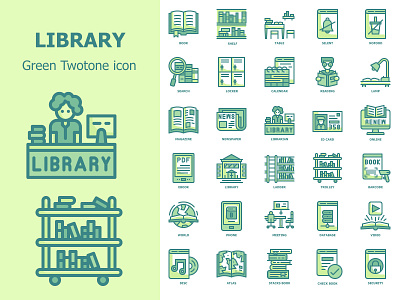 Free Downlod 30 icons ,Library set.