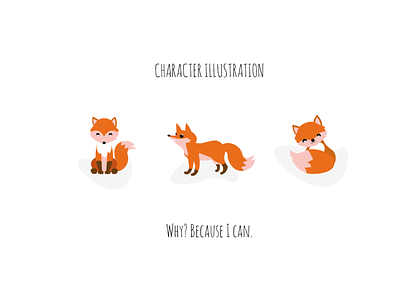 Fox Character Illustration animal fox fox illustration fox logo foxes foxie