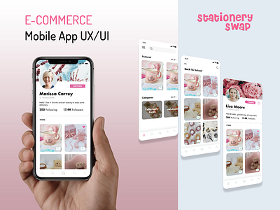 E-Commerce Mobile App UX/UI design ecommerce ui ux