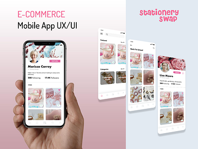 E-Commerce Mobile App UX/UI