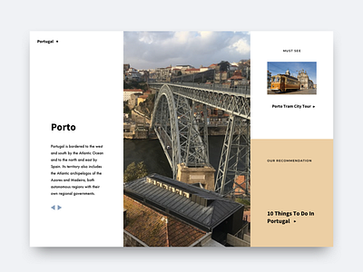 Porto design layout design typography web webdesign