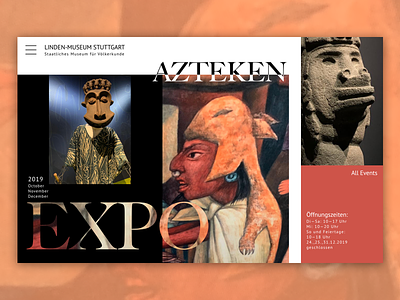 Museum - Aztek Exhibition Page