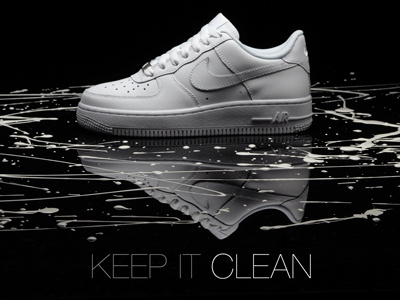 Nike Air Force 1 product photography sneaker heads