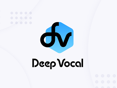 DeepVocal Software Logo branding deepvocal design logo