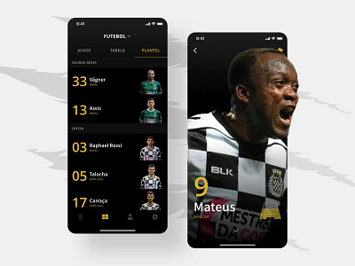 Boavista Futebol Clube App - Players